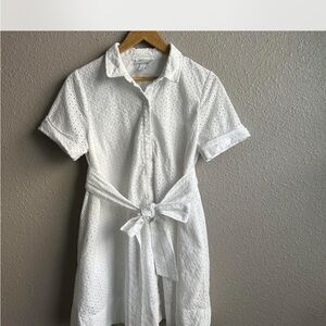 Lisa Marie Fernandez White Eyelet Dress